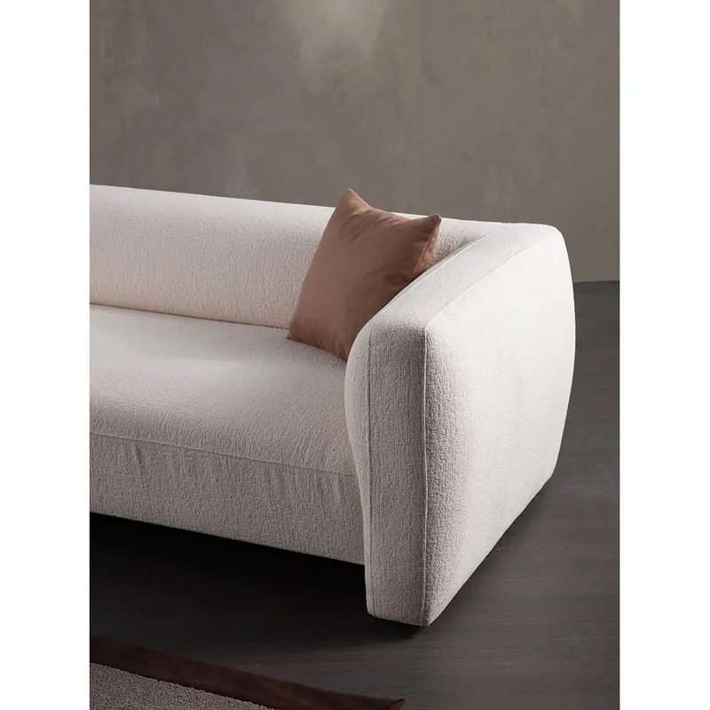 Elvaris 4-seters sofa med Sjeselong - Hvit - Møbler - Sofaer - Sofa med sjeselong