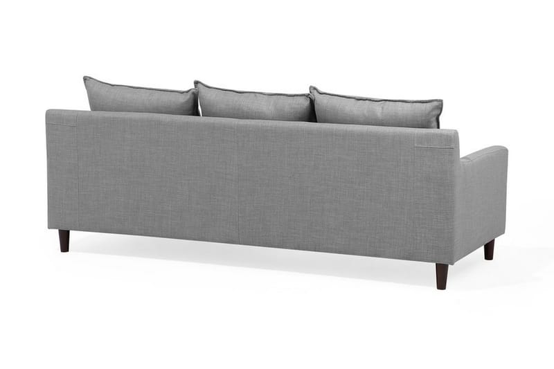 Elvenes Hjørnesofa 206 cm - Grå - Sofa med sjeselong - 4 seters sofa med divan