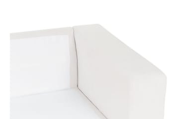 Ersi Hjørnesofa 4-seter - Hvit/Svart - Møbler - Sofaer - Sofa med sjeselong