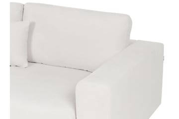 Ersi Hjørnesofa 4-seter - Hvit/Svart - Møbler - Sofaer - Sofa med sjeselong