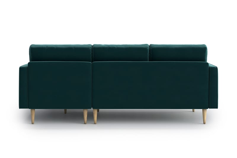 Esmeralde 4-seter Divansofa - Turkis - Møbler - Sofaer - Sofa med sjeselong