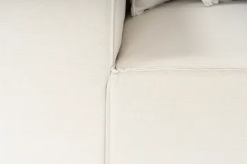 Fahmida Sofa med Sjeselong 3-seter - Ecru - Møbler - Sofaer - Sofa med sjeselong