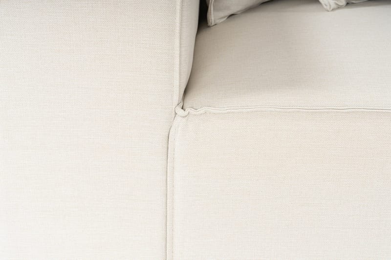 Fahmida Sofa med Sjeselong 3-seter - Ecru - Møbler - Sofaer - Sofa med sjeselong