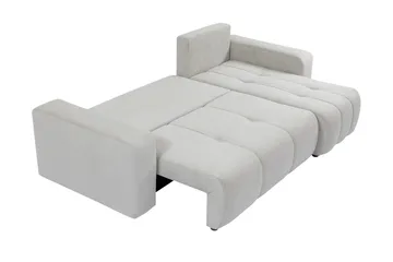 Flo Sovesofa med Sjeselong 3-seter - Beige - Møbler - Sofaer - Sovesofaer - Sovesofa divan