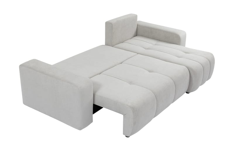 Flo Sovesofa med Sjeselong 3-seter - Beige - Møbler - Sofaer - Sovesofaer - Sovesofa divan