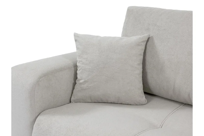 Flo Sovesofa med Sjeselong 3-seter - Beige - Møbler - Sofaer - Sovesofaer - Sovesofa divan