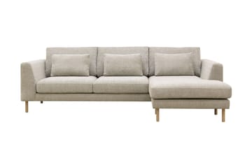 Florenz 3-seters Høyrevendt L-formet Sjeselongsofa i Chenille