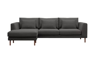 Florenz 3-seters Venstrevendt L-formet Sjeselongsofa i Stoff