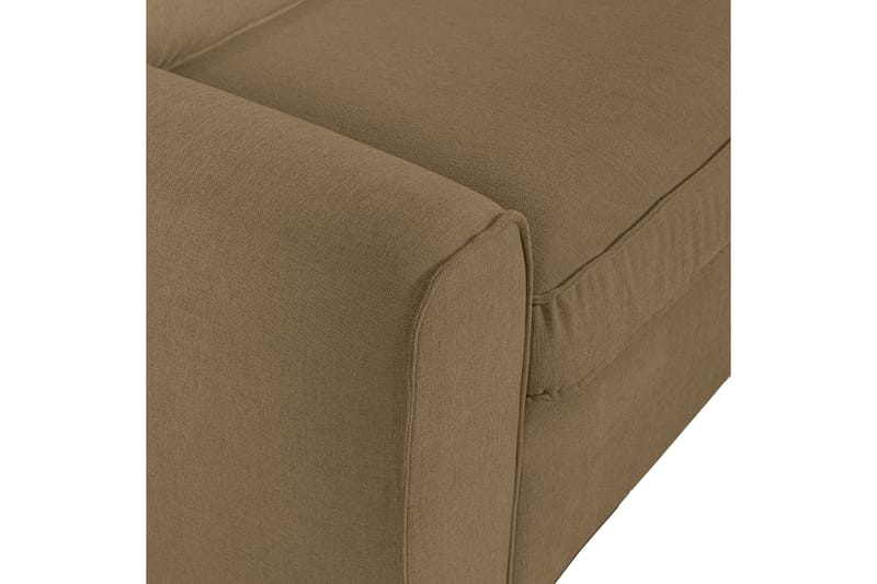 Freek Sofa med Sjeselong 3-seter - Lyse brun - Sofa med sjeselong - 3 seters sofa med divan