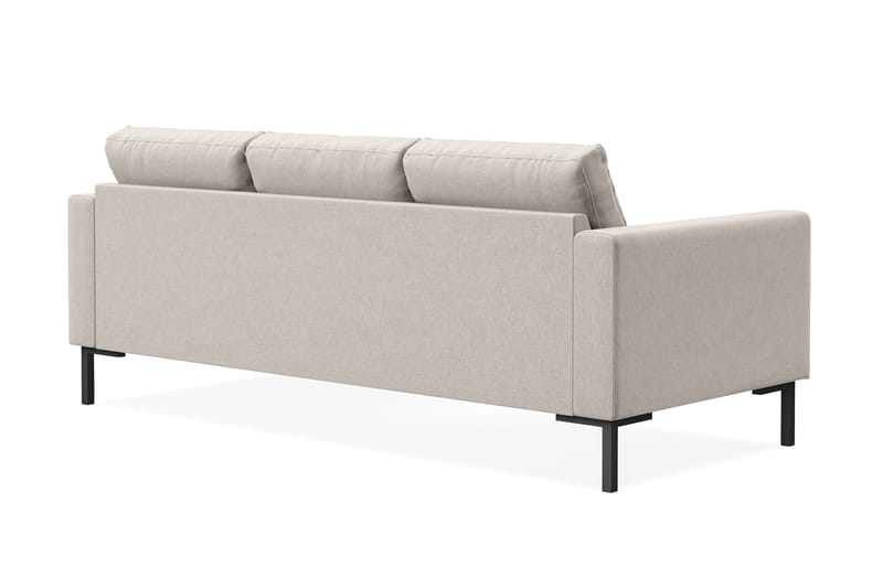 Frillestad 3-seters Høyrevendt L-formet Divansofa i Stoff - Beige - Møbler - Sofaer - Sofa med sjeselong