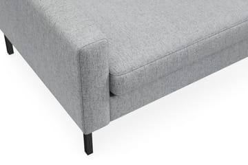 Frillestad 4-seters Høyrevendt L-formet Sjeselongsofa i Stoff - Grå - Møbler - Sofaer - Sofa med sjeselong