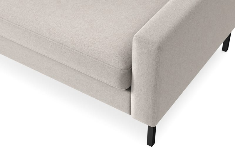Frillestad 4-seters Venstrevendt L-formet Sjeselongsofa i Stoff - Beige - Møbler - Sofaer - Sofa med sjeselong