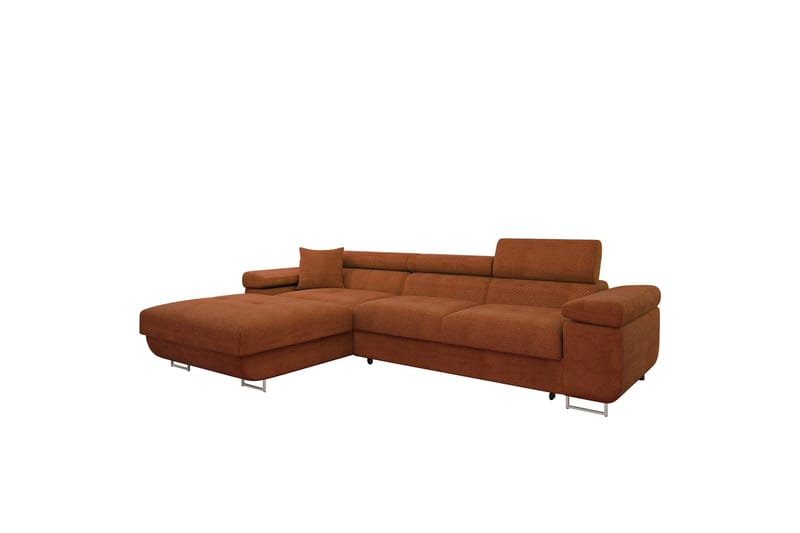 Gabina Sofa med Divan 3-seter, Oransje