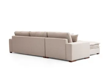 Gladfield Divansofa 3-seters - Beige - Møbler - Sofaer - Sofa med sjeselong - 3 seters sofa med divan