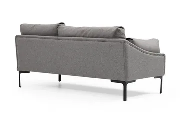 Glenure Sofa m. Divan 4-seters - Grå - Møbler - Sofaer - Sofa med sjeselong