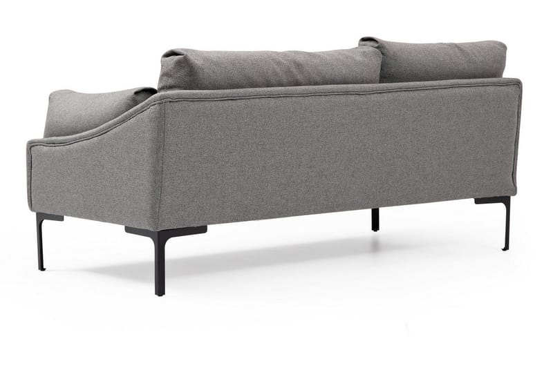 Glenure Sofa m. Divan 4-seters - Grå - Møbler - Sofaer - Sofa med sjeselong