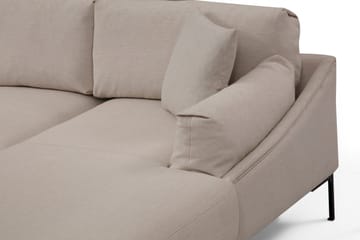 Glenure Sofa m. Divan 4-seters - Krem - Møbler - Sofaer - Sofa med sjeselong