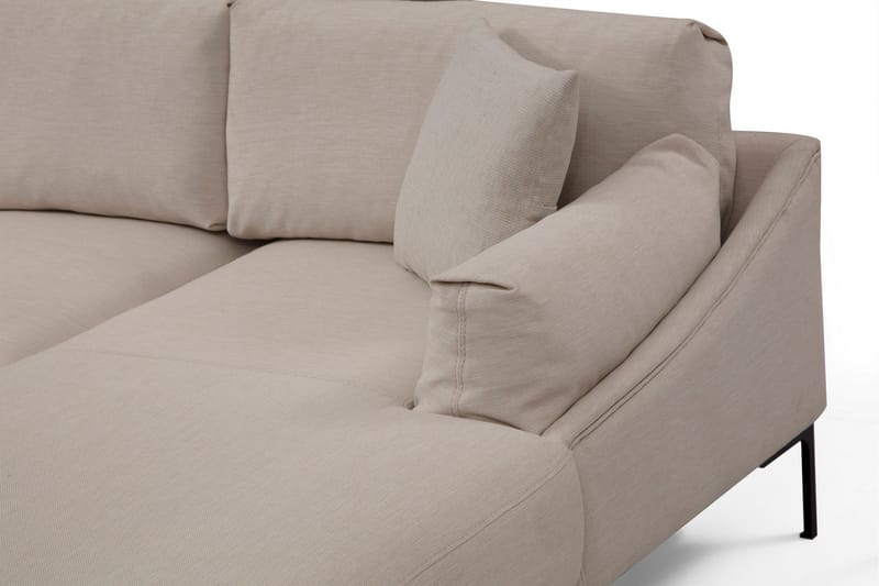 Glenure Sofa m. Divan 4-seters - Krem - Møbler - Sofaer - Sofa med sjeselong