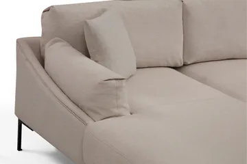 Glenure Sofa m. Divan 4-seters - Krem - Møbler - Sofaer - Sofa med sjeselong
