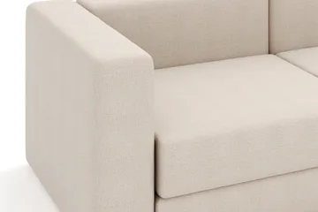 Hagblom 4-seters divansofa med oppbevaring vendbar - Beige - Møbler - Sofaer - Sofa med sjeselong