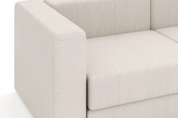 Hagblom 4-seters Vendbar Divansofa 320 cm med Oppbevaring i Mansjester - Beige - Møbler - Sofaer - Sofa med sjeselong