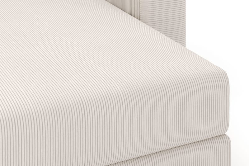 Hagblom 4-seters Vendbar Divansofa 320 cm med Oppbevaring i Mansjester - Beige - Møbler - Sofaer - Sofa med sjeselong