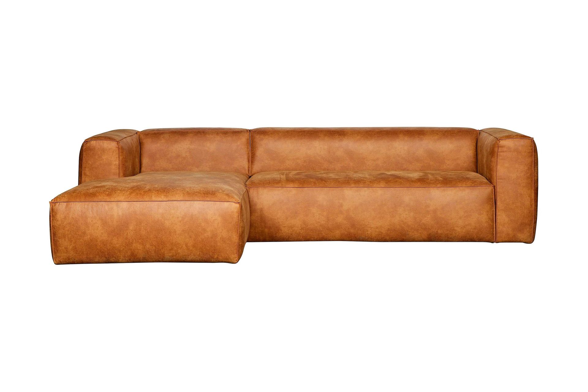 Harlow Divan sofa Venstre Ekte lær - Cognac