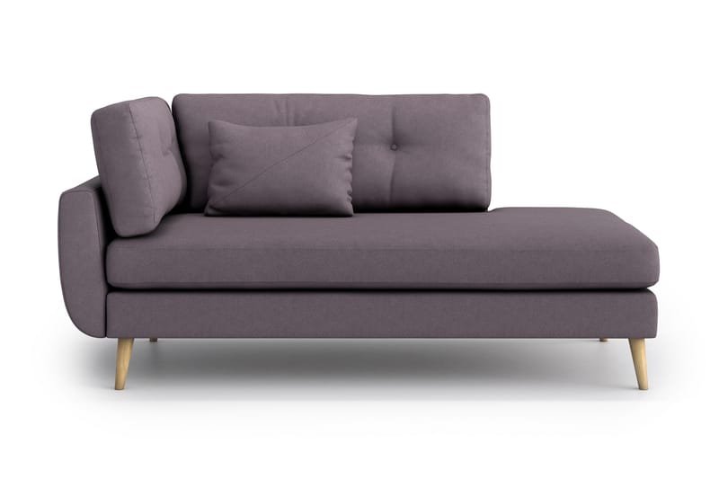 Harrisa Divansofa Venstre - Lilla - Møbler - Sofaer - Sofa med sjeselong