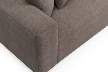 Havana lav 3-seters sofa med vendbar sjeselong - Brun - Møbler - Sofaer - Sofa med sjeselong