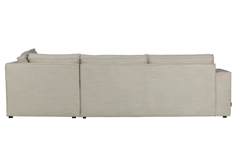 Hearness 3-seters Sofa med Sjeselong Høyre - Beige - Møbler - Sofaer - Sofa med sjeselong - 3 seters sofa med divan