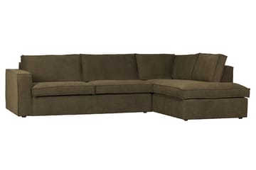 Hearness 3-seters Sofa med Sjeselong Høyre - Varmgrå - Møbler - Sofaer - Sofa med sjeselong