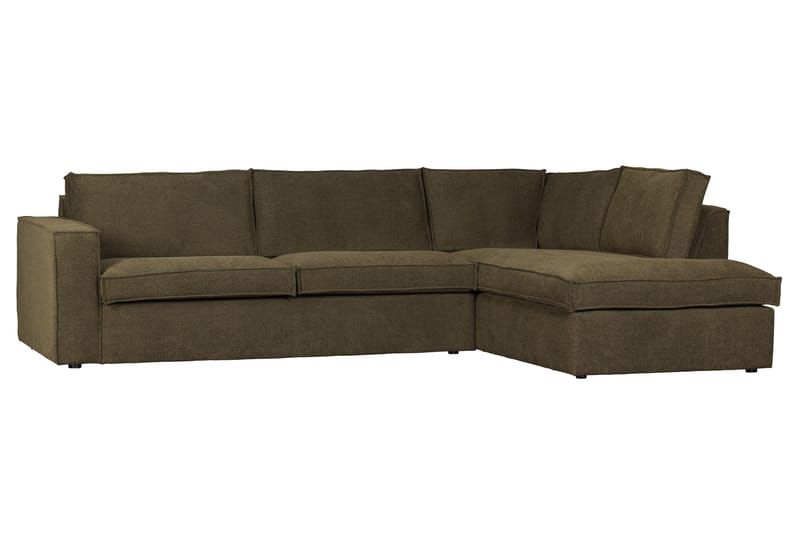 Hearness 3-seters Sofa med Sjeselong Høyre - Varmgrå - Møbler - Sofaer - Sofa med sjeselong