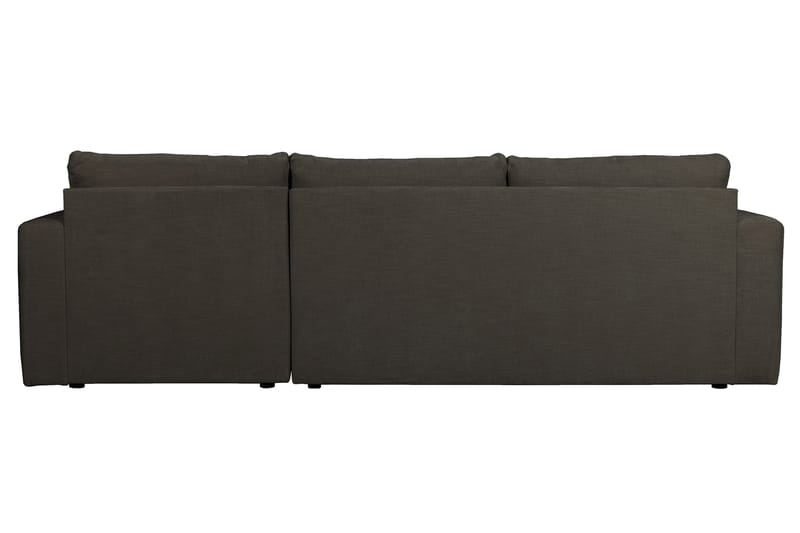 Hippylur 3-Seters Sofa Høyre - Antrasitt - Sofa med sjeselong - 3 seters sofa med divan