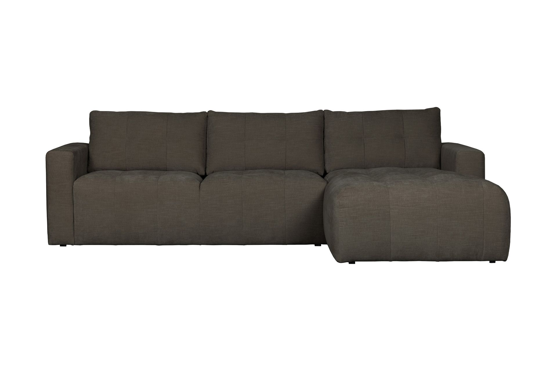 Hippylur 3-Seters Sofa Høyre - Antrasitt - Møbler - Sofaer - Sofa med sjeselong