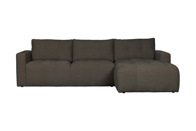 Hippylur 3-Seters Sofa Høyre - Antrasitt - Møbler - Sofaer - Sofa med sjeselong