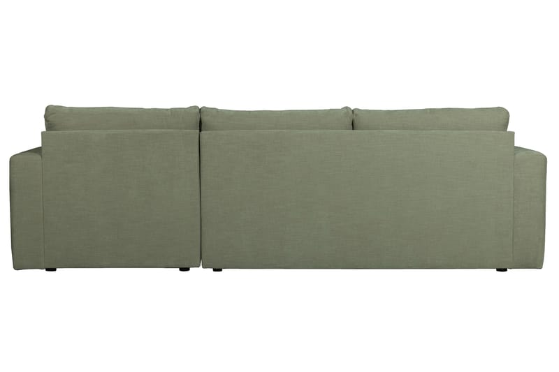 Hippylur 3-Seters Sofa Høyre - Grønn - Sofa med sjeselong - 3 seters sofa med divan