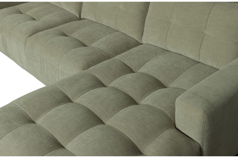 Hippylur 3-Seters Sofa Høyre - Grønn - Møbler - Sofaer - Sofa med sjeselong
