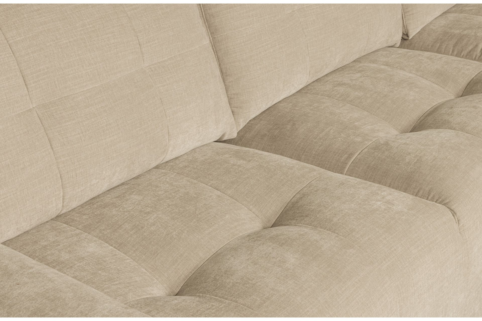 Hippylur 3-Seters Sofa Høyre - Sand - Møbler - Sofaer - Sofa med sjeselong