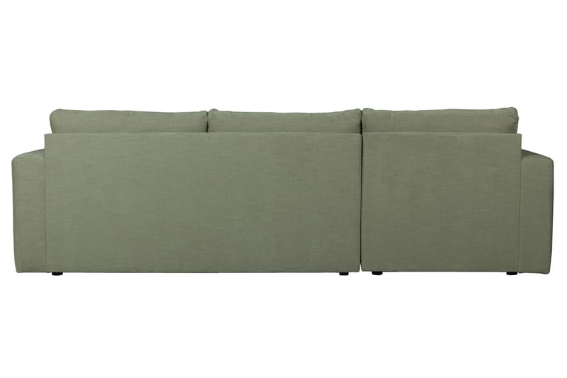 Hippylur 3-Seters Sofa Venstre - Grønn - Sofa med sjeselong - 3 seters sofa med divan