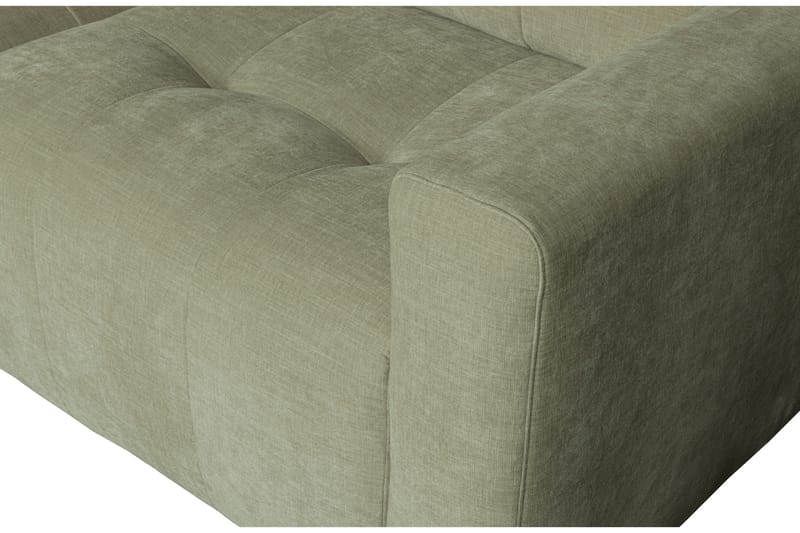 Hippylur 3-Seters Sofa Venstre - Grønn - Møbler - Sofaer - Sofa med sjeselong