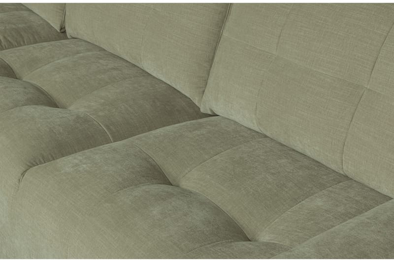 Hippylur 3-Seters Sofa Venstre - Grønn - Møbler - Sofaer - Sofa med sjeselong