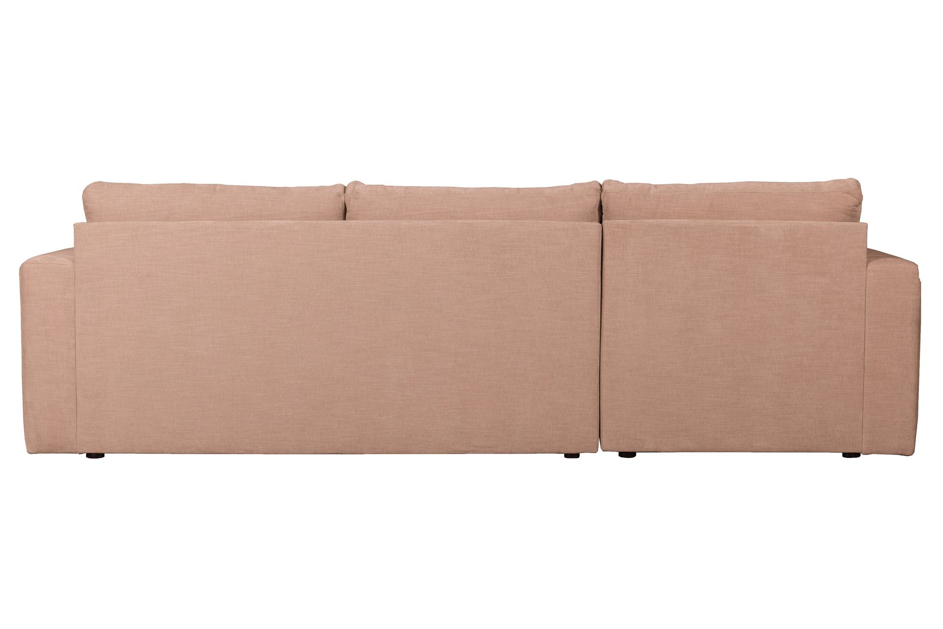 Hippylur 3-Seters Sofa Venstre - Rosa - Møbler - Sofaer - Sofa med sjeselong