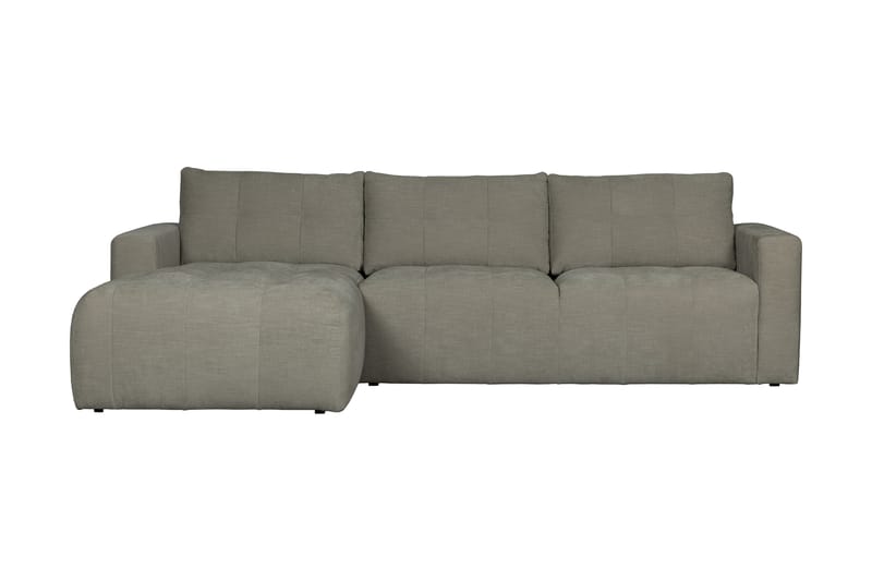 Hippylur 3-Seters Sofa Venstre - Varmgrå - Møbler - Sofaer - Sofa med sjeselong