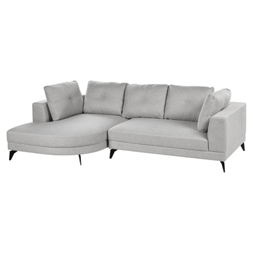 Hjørnesofa 3-seter Marum høyrevendt - Grå - Møbler - Sofaer - Sofa med sjeselong