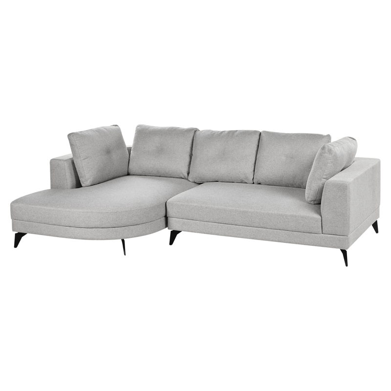 Hjørnesofa 3-seter Marum høyrevendt - Grå - Møbler - Sofaer - Sofa med sjeselong