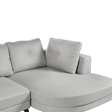 Hjørnesofa 3-seters Marum venstrevendt - Grå - Møbler - Sofaer - Sofa med sjeselong