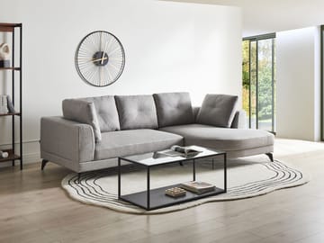 Hjørnesofa 3-seters Marum venstrevendt - Grå - Møbler - Sofaer - Sofa med sjeselong