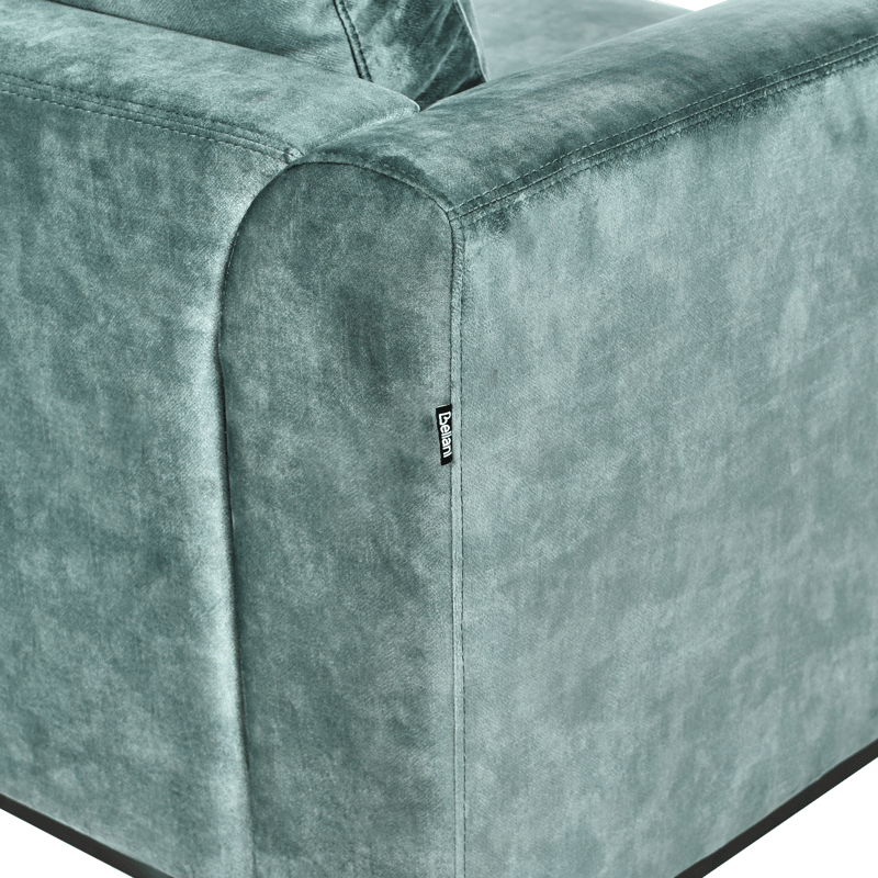 Hjørnesofa 4-seter Oslo høyrevendt - Blågrønn - Møbler - Sofaer - Sofa med sjeselong