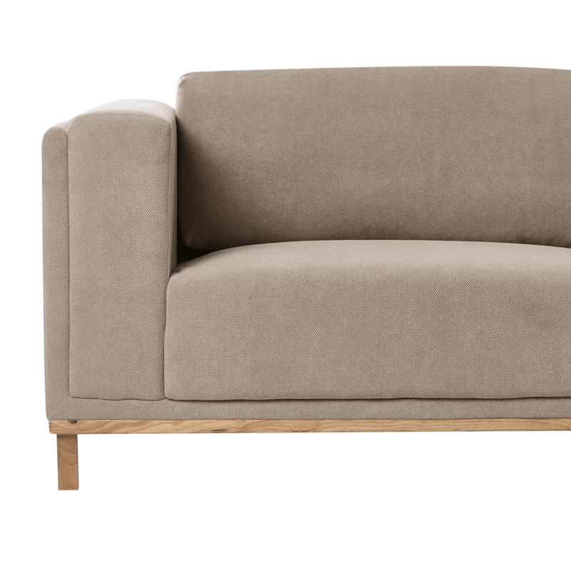 Hjørnesofa 5-seters Veng - Taupe - Møbler - Sofaer - Sofa med sjeselong