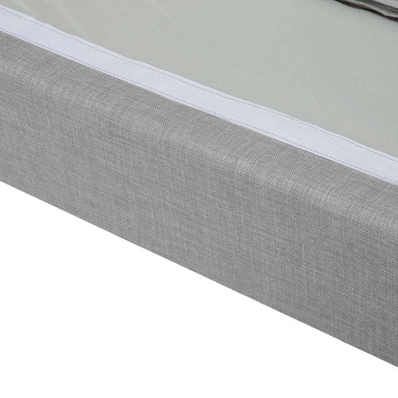 Hjørnesofa Elvenes - Grå, mørkt tre/Høyrevendt - Møbler - Sofaer - Hjørnesofa